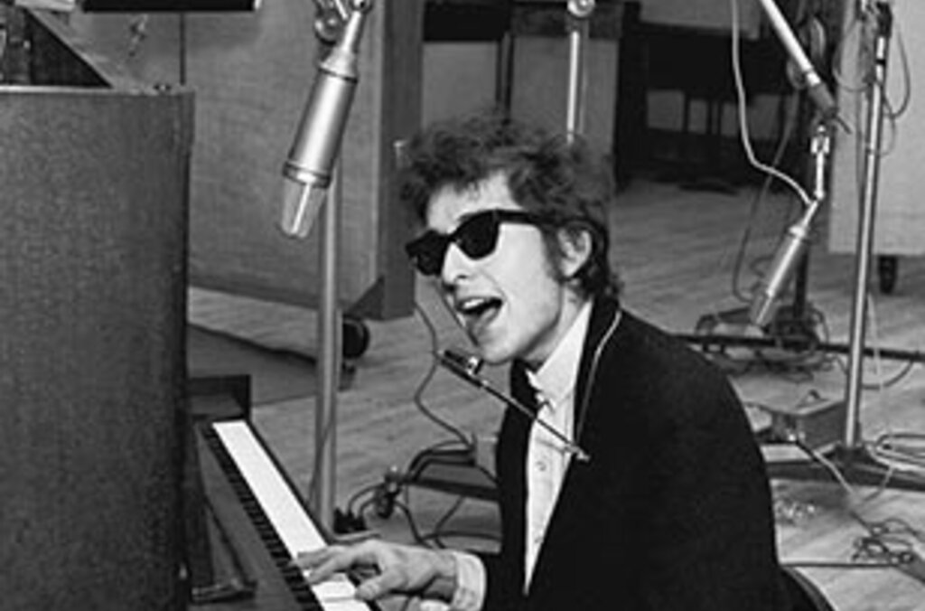 Recording session for Bringing It All Back Home album